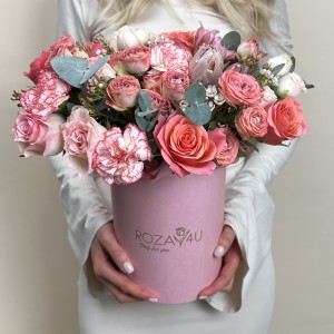 Букет дня в коробке Восторг